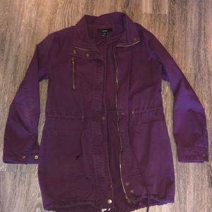 forever 21 maroon jacket